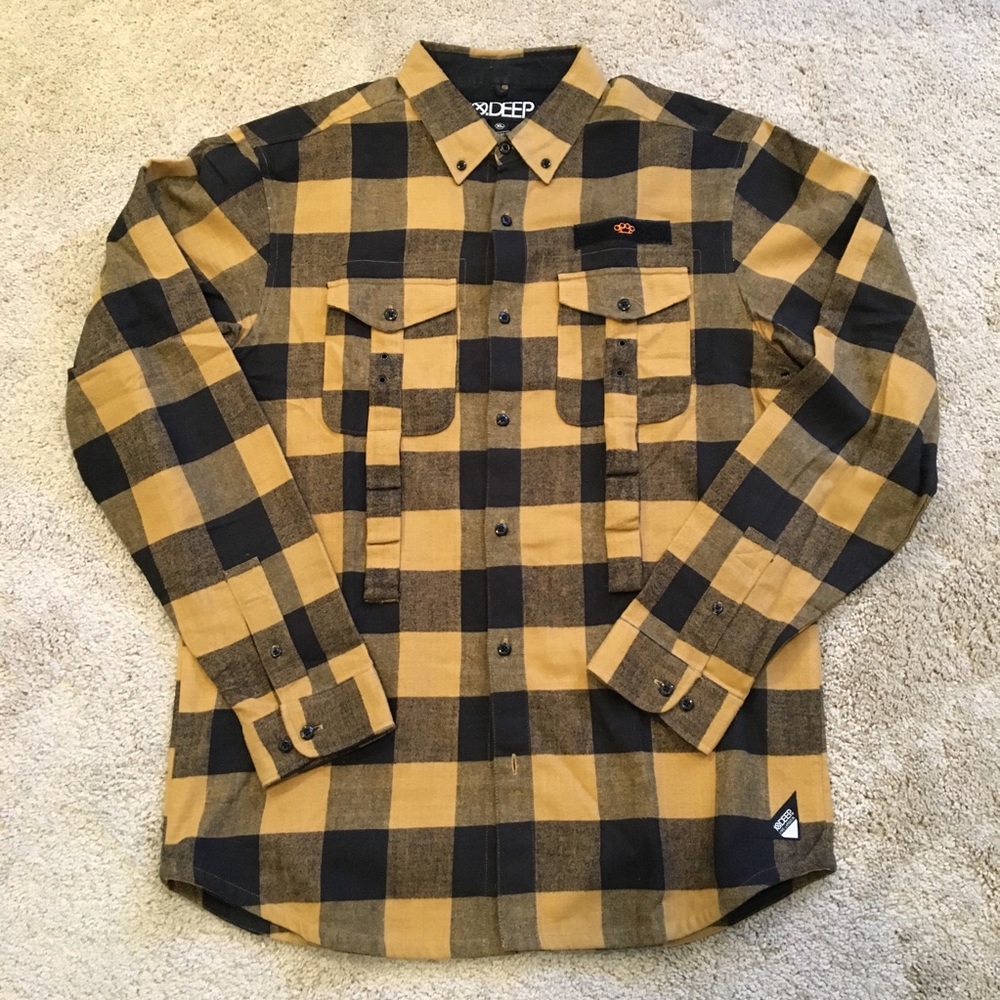 10 Deep Buffalo Check Flannel size XL Lumberjack